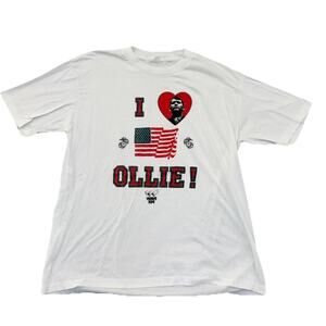 Vintage OLLIE NORTH FOR PRESIDENT T-Shirt 1980s political single stitch History